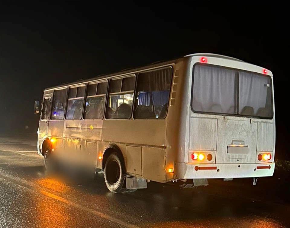 На Київщині автобус на зупинці на смерть збив пішохода