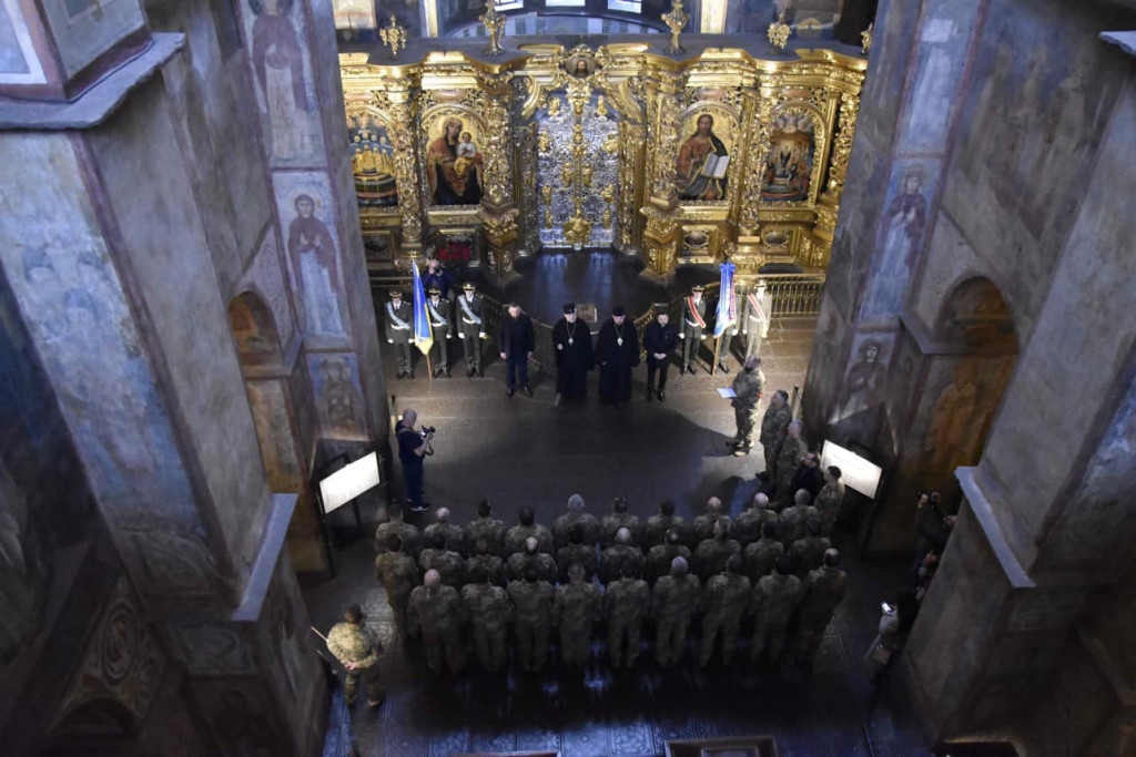 У Софії Київській провели п’ятий випуск військових капеланів (фото)