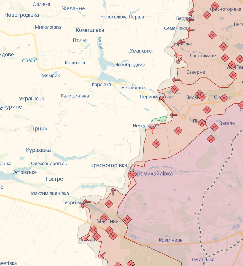 Протягом минулої доби відбулося 76 бойових зіткнень, - Генштаб ЗСУ