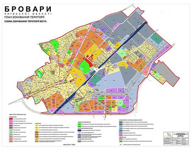 До 14 августа жители Броваров могут подать предложения к плану зонирования города