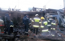 В Киеве, в результате взрыва газового баллона, погибло 2 человека (фото, видео)