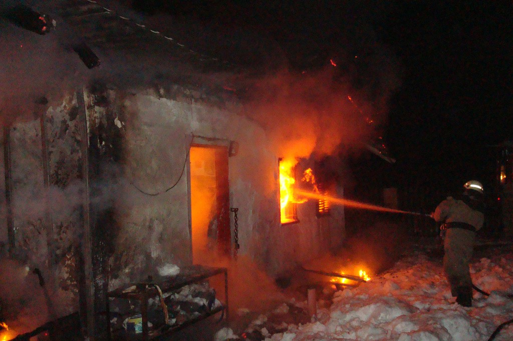 В селе на Киевщине сгорел жилой дом
