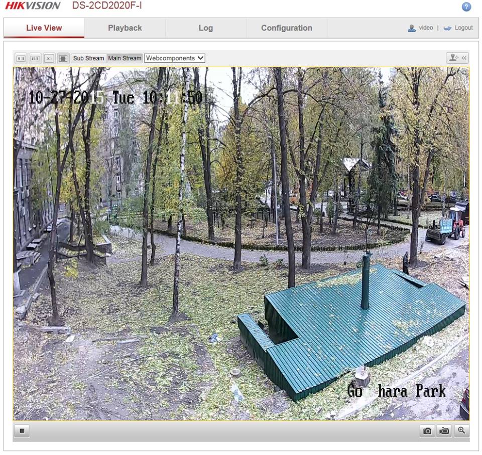 На столичном велотреке и в парке им.Гончара установили веб-камеры (фото)