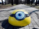 В Куреневском парке в Киеве поселились мультипликационные герои