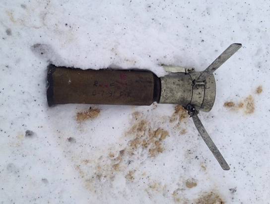 В Киевской области стреляли из гранатомета по экскаватору