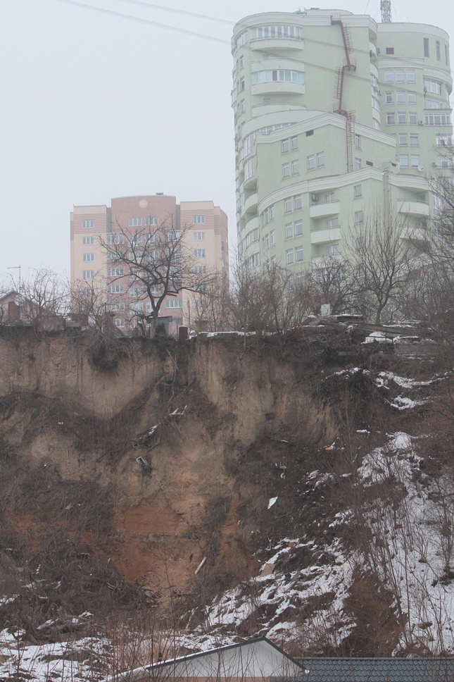 Оползни - проблема Киева, о которой вспоминают преимущественно по весне