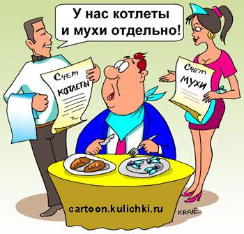 Депутат Киевсовета не хочет есть котлеты с мухами