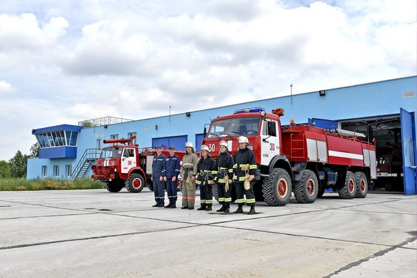 Аэропорт “Киев-Антонов” оснастили современной стартовой аварийно-спасательной станцией