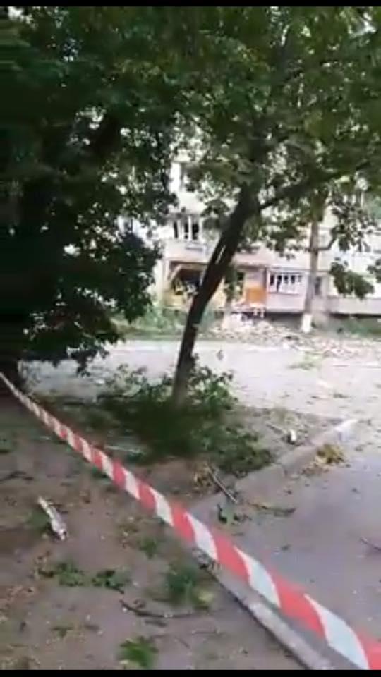 В Голосеево опять произошел взрыв в жилом доме (фото)