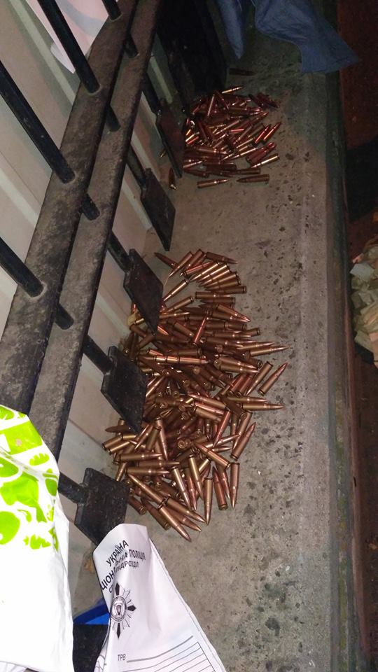 Возле посольства Болгарии в Киеве нацгвардеец нашел боеприпасы