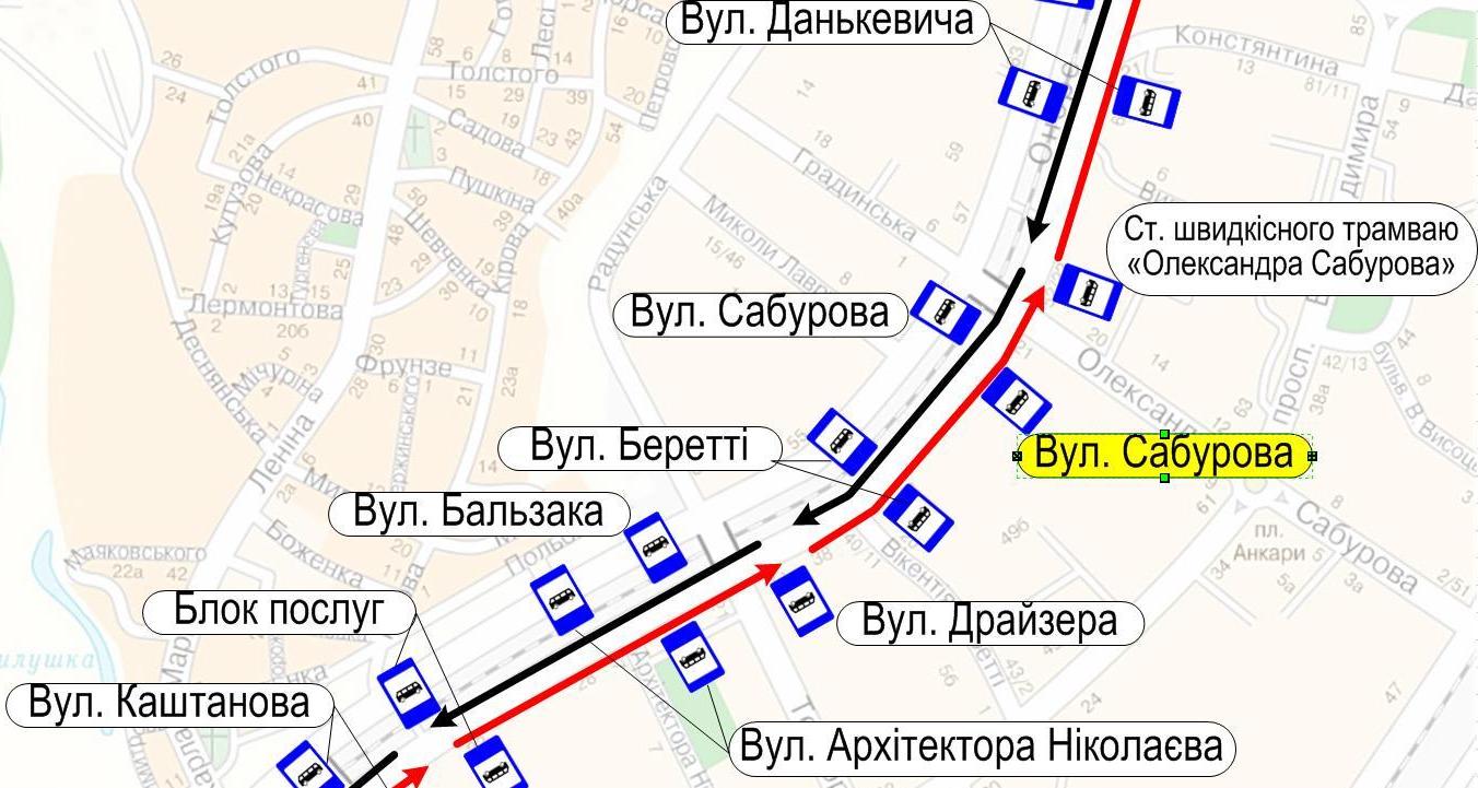 На Троещине организовали новые остановки общественного транспорта (схемы)