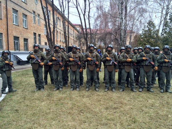 Первые бойцы Управления спецопераций НАБУ приняли присягу (+фото, видео)