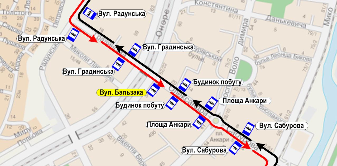 На Троещине организовали новые остановки общественного транспорта (схемы)