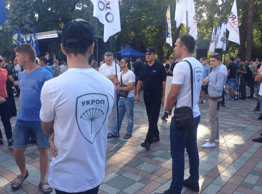 Под Верховной Радой в Киеве проходит митинг против изменений в Конституции (+видео)