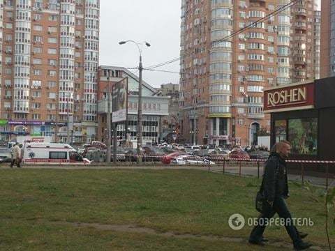 В Киеве заминировали магазин Roshen (фото)