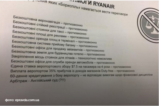 Омелян намерен инициировать увольнение Рябикина с поста гендиректора аэропорта “Борисполь”