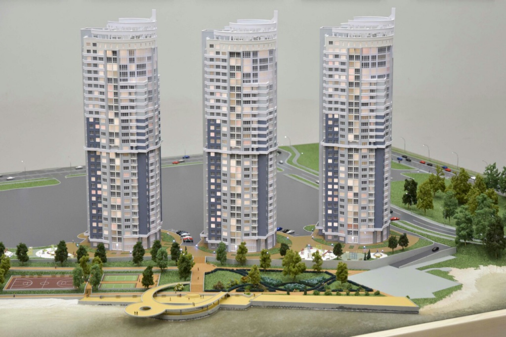 В Киеве представлена обновленная концепция строительства жилья и набережной на Никольской слободке (+ фото, видео, документ)