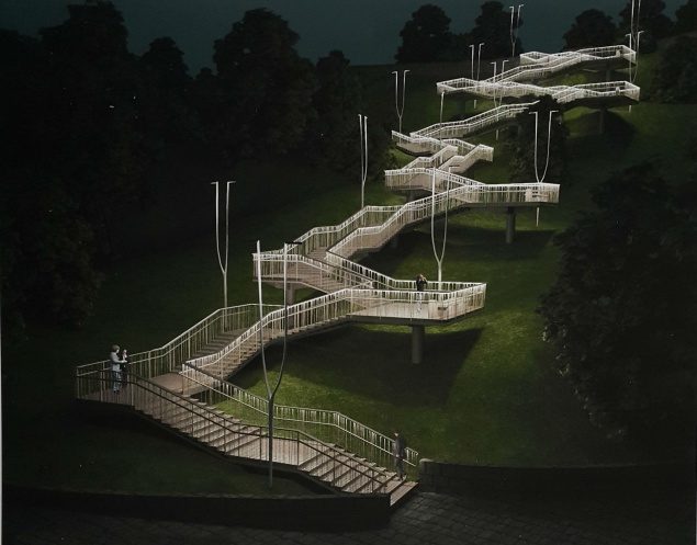 В КГГА хотят “протолкнуть” свой проект реконструкции лестницы на Пейзажной алее - Матвиенко