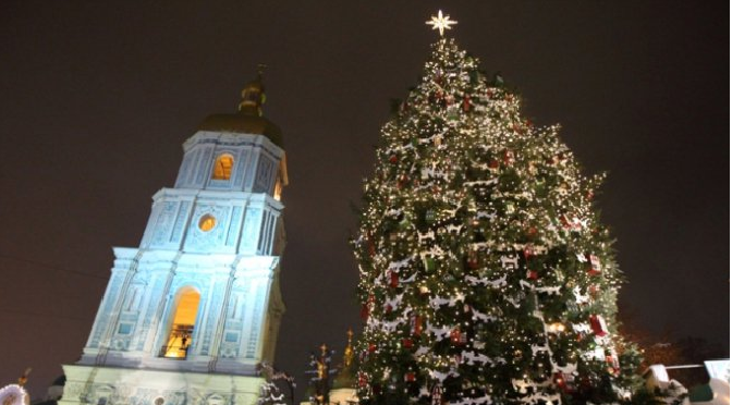 НАВИГАТОР по новогоднему Киеву