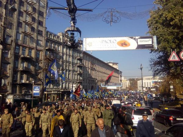 Под Верховной Радой одновременно проходят несколько митингов