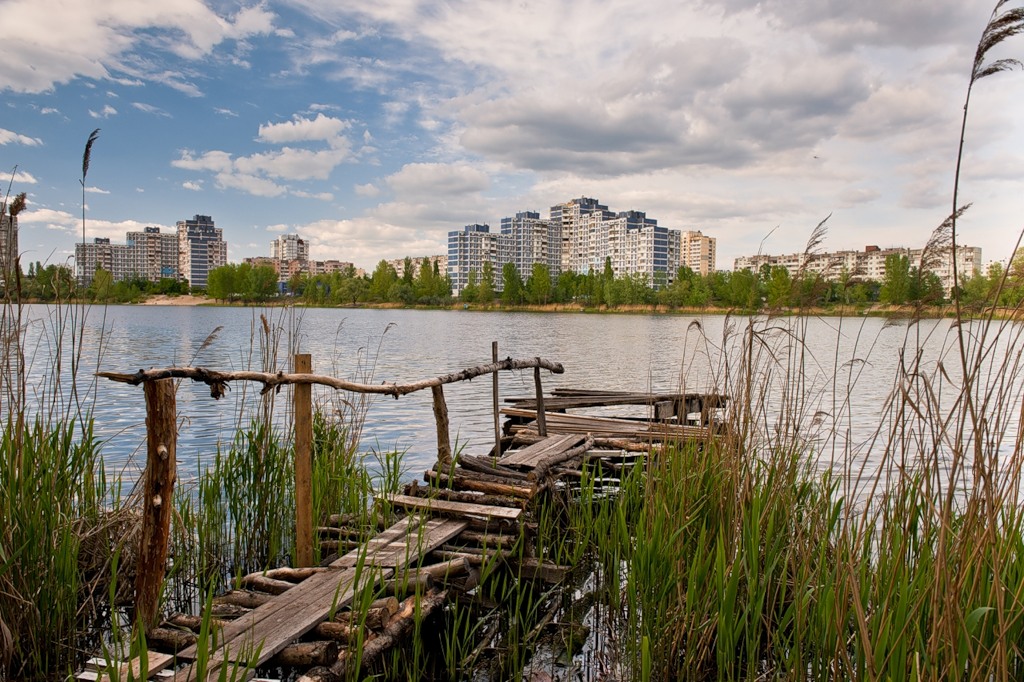 На Оболони хотят создать озерный парк