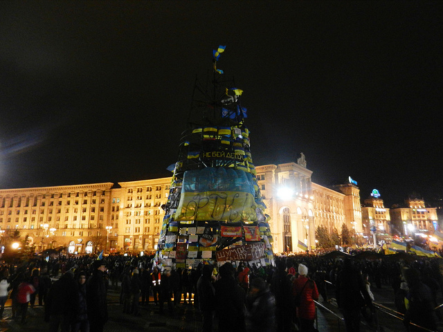 Празднование Нового Года в Киеве хотят переместить на Софиевскую площадь