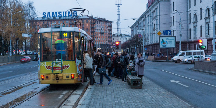 “Киевпастранс” выпустил автобусы по маршрутам “отсутствующих” трамваев