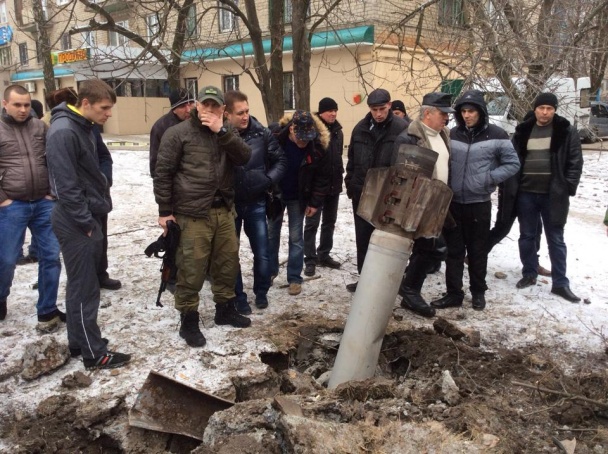 Краматорск обстреляли запрещенными снарядами