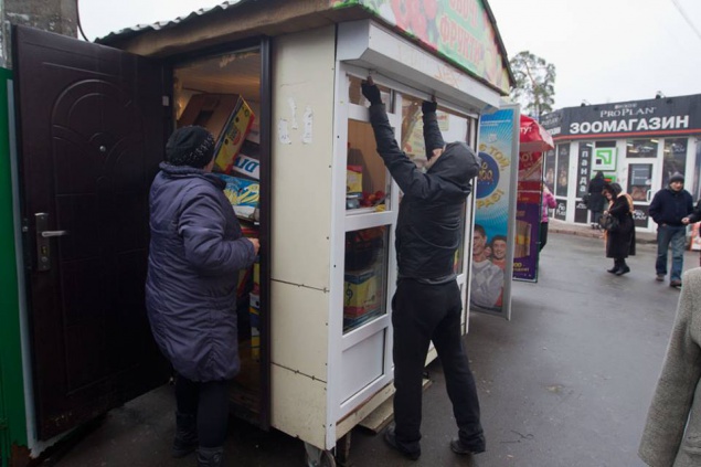 Столичные власти пообещали в этом году полностью убрать в Киеве незаконные МАФы