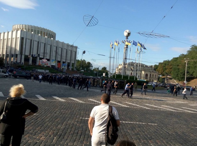 В столице произошли столкновения между болельщиками и правоохранителями