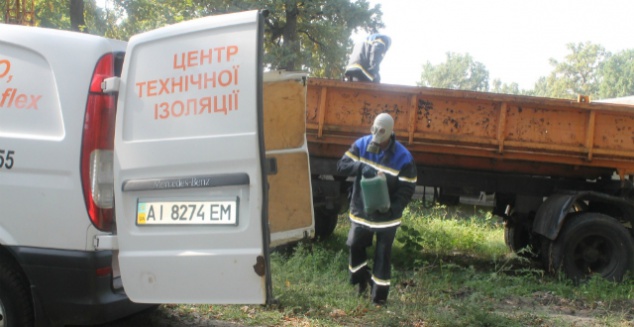 Из Дарницкого лесничества вывезли химически опасные вещества, “покоившиеся” там с 2011 года