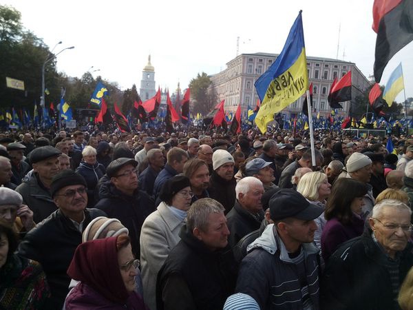 На Марше Героев прозвучал взрыв