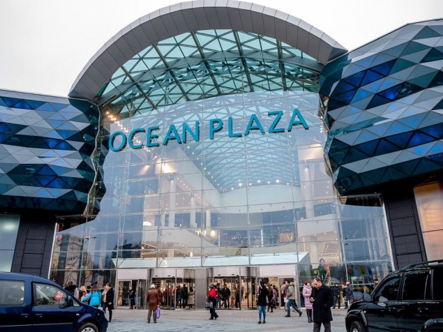 В ТРЦ Ocean Plaza пожар