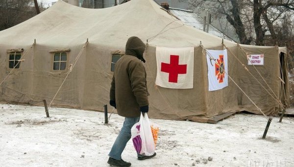 В Киеве в срочном порядке развертывают мобильные пункты обогрева