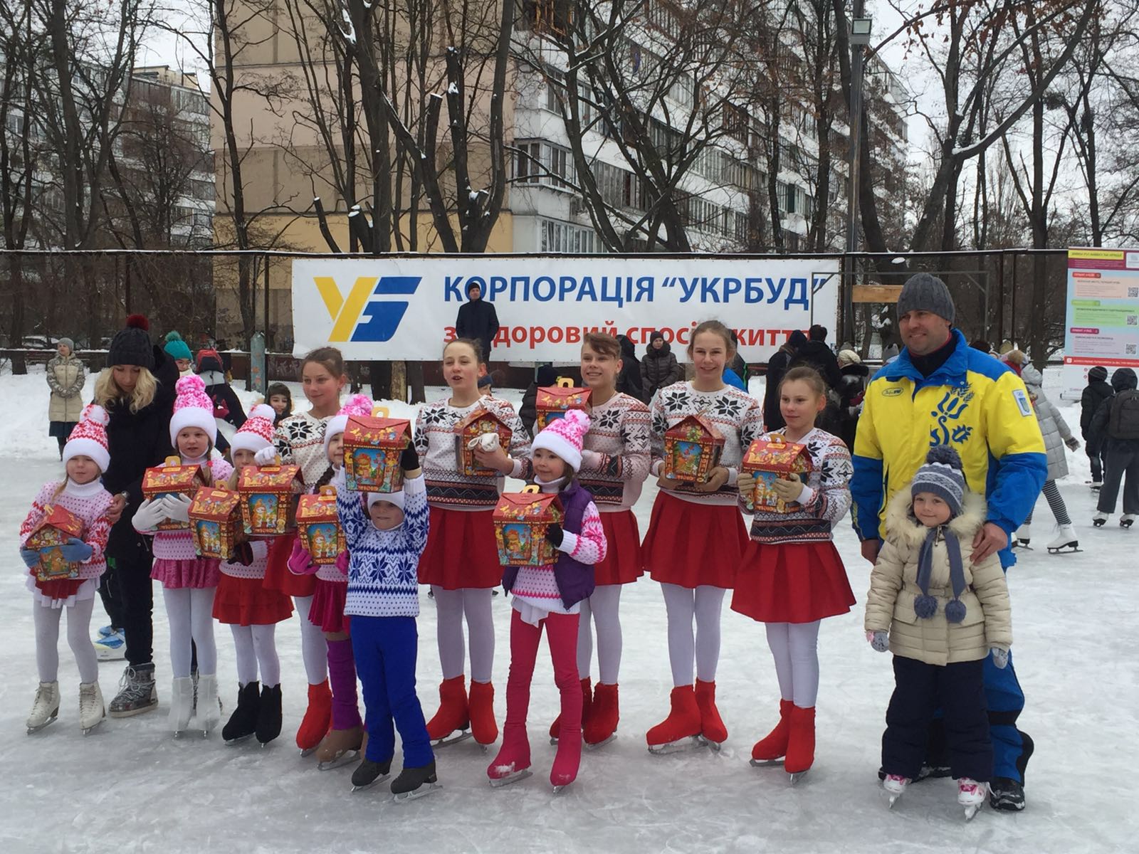 “Укрбуд” приобщает киевлян к здоровому образу жизни (фото)