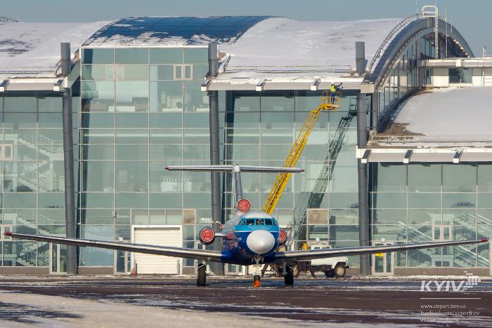 Аэропорт “Киев” (Жуляны) продолжает наращивать пассажиропоток