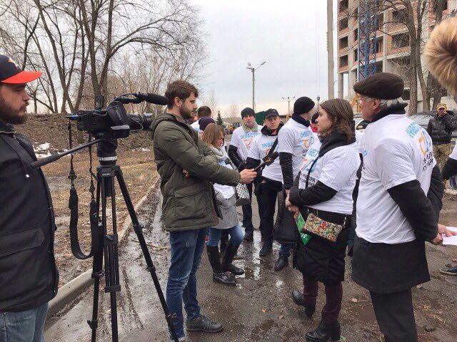 Инвесторы скандальной стройки в Киеве пошли искать правды у программы “Схемы”