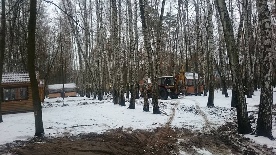 Капитальный ремонт парка Совки уничтожает “зеленую зону” – депутат Киевсовета