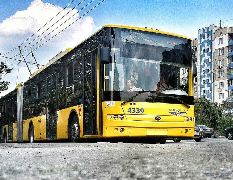 Ночной троллейбус №93н в Киеве временно изменит маршрут