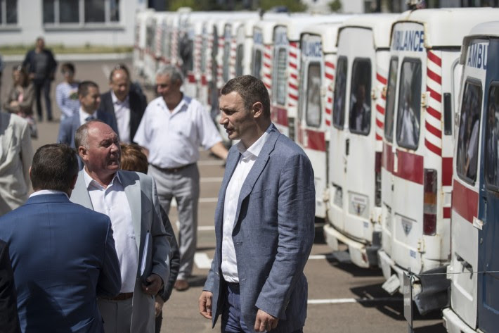 Виталий Кличко: “Мы планируем в течение двух лет значительно обновить автопарк "скорых”