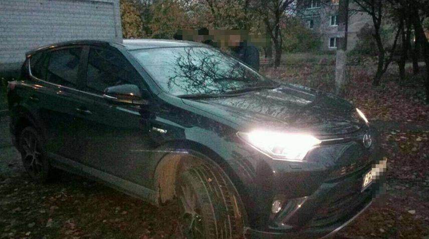 В Бориспольском районе задержали армяно-грузинский дует угощиков авто