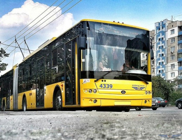 Из-за ремонта контактной сети ряд троллейбусов в Киеве изменят маршрут движения