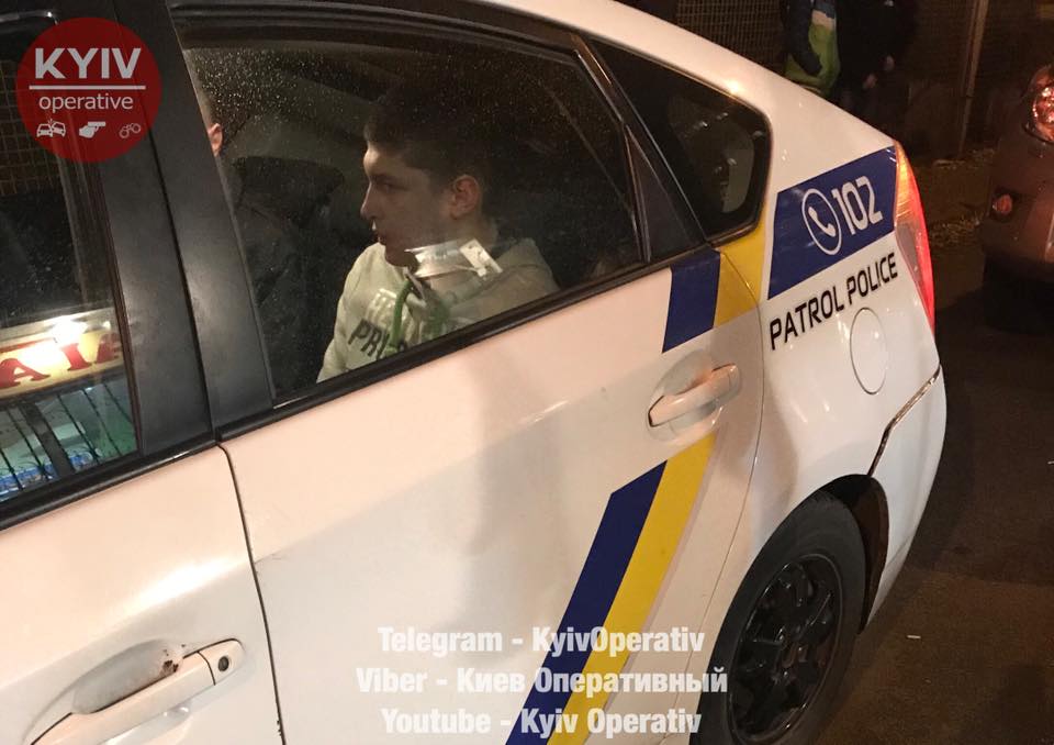 Сын народного депутата задержан за разбойное нападение на продуктовый магазин в Киеве (фото, видео)