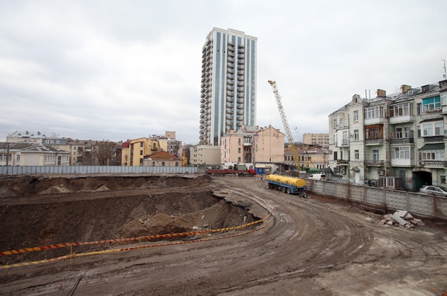 Застройщик Сенного рынка в Киеве согласился снизить этажность зданий, но не намного