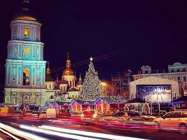 В День Святого Николая в Киеве зажгут новогодние огни