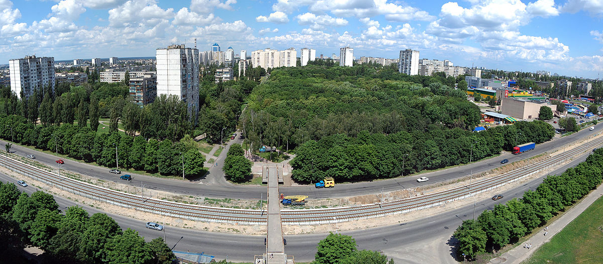 Парки на Борщаговке в Киеве предлагают объединить в единый комплекс