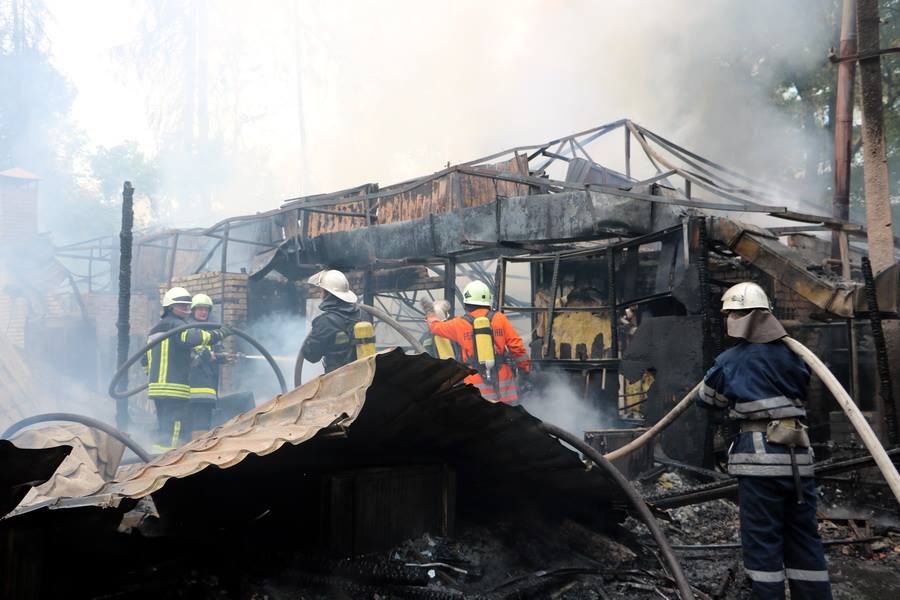 На прошлой неделе киевские спасатели ликвидировали 58 пожаров и спасли одного человека