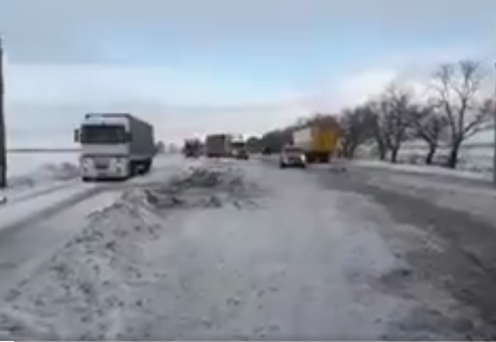 Движение транспорта по трассе Киев-Одесса восстановлено