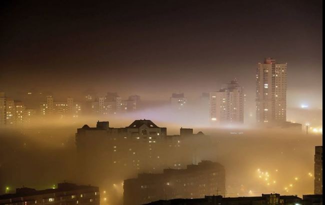 В центре Киева возле автомагистралей предельная концентрация токсичных веществ местами превышена в семь раз