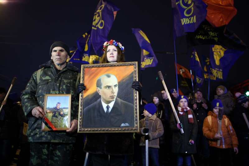 Марш Бандеры в Киеве прошел без эксцессов (фото, видео)